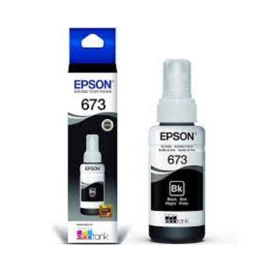 Tinta Epson 673 Black - T673120 BLACK