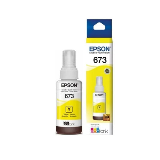 Tinta Epson 673 Yellow - T673420 YELLOW