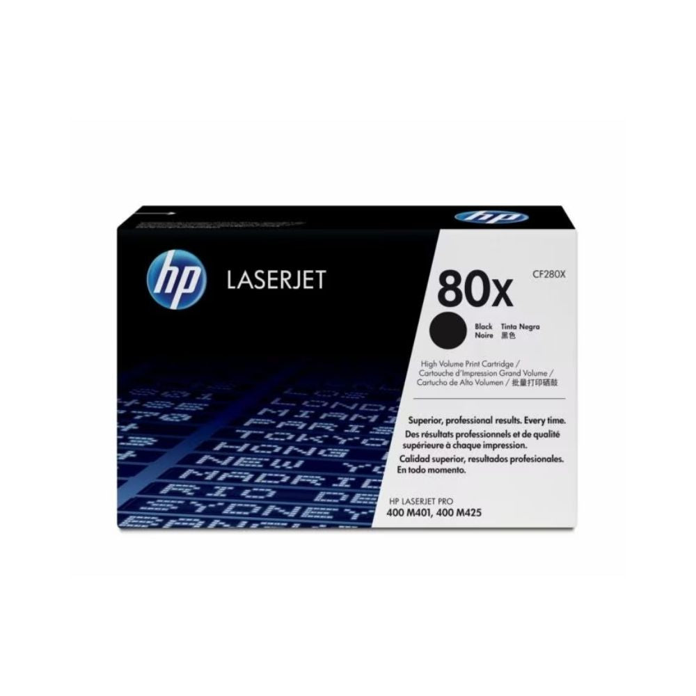 Toner Hp Laserjet 80X Black - CF280X