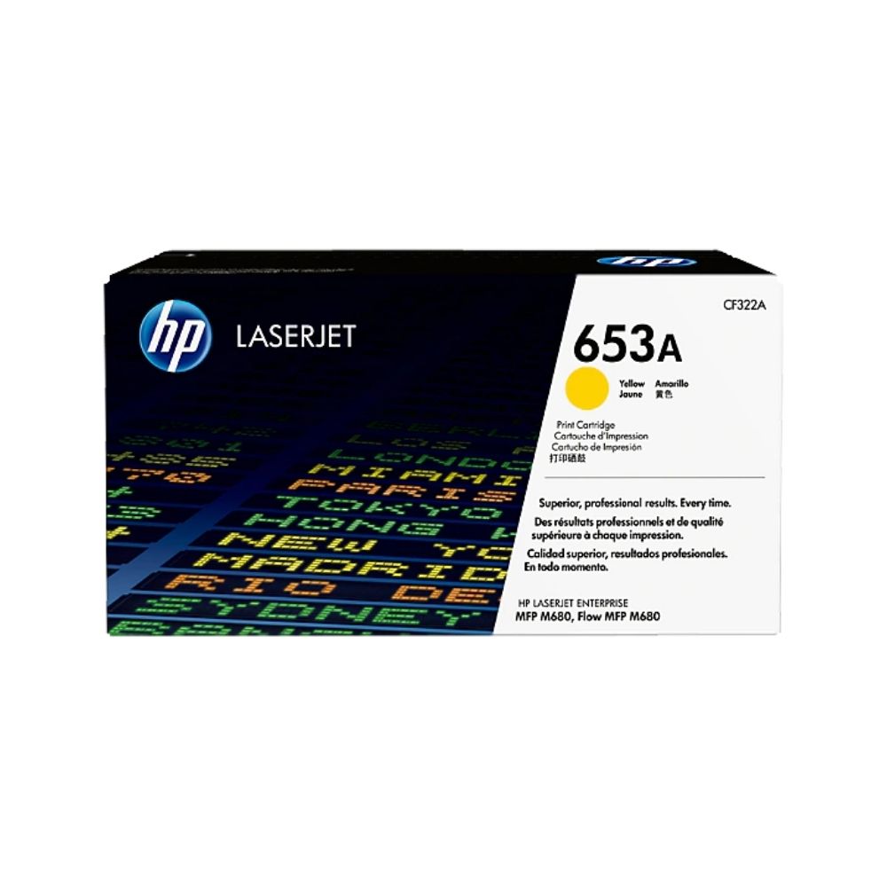 Toner Hp Laserjet 653A Yellow - CF322A