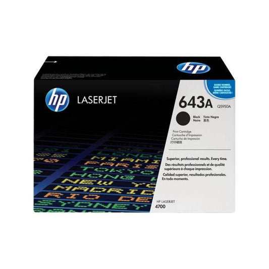 Toner Hp Laserjet 643A Black - Q5950A