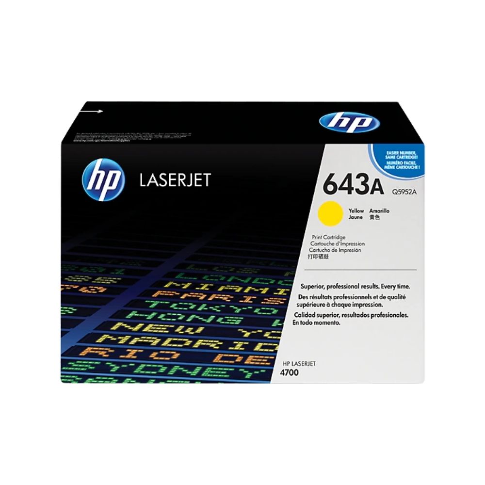 Toner Hp Laserjet 643A Yellow - Q5952A