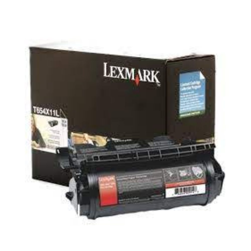 Toner Lexmark Laserjet T654X11L Black - T654X11L