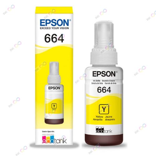 Tinta Epson 664 Yellow - T664420 YELLOW