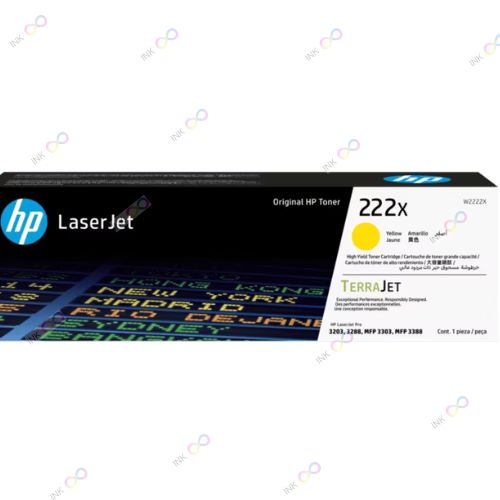 TONER HP 222X YELLOW - W2222X