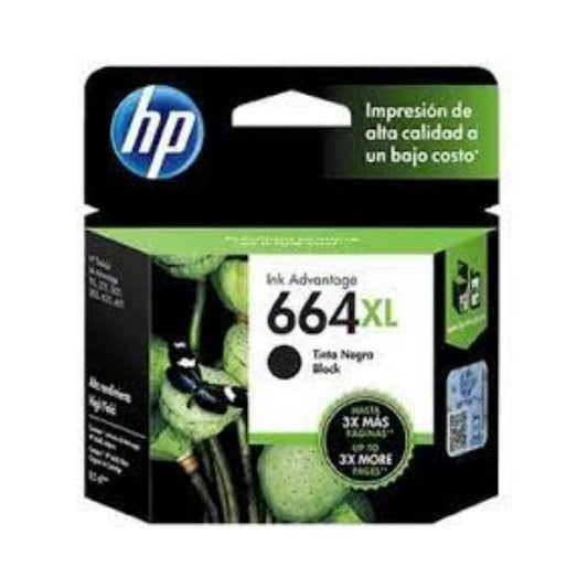 Tinta Hp Laserjet 664XL Black - F6V31AL