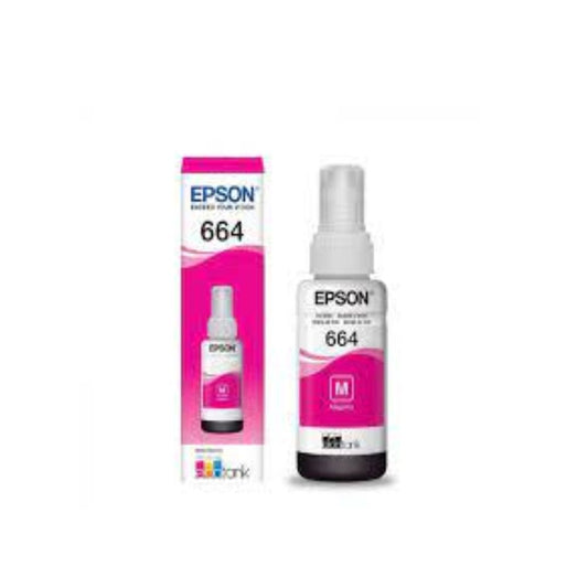 Tinta Epson 664 Magenta - T664320 MAGENTA