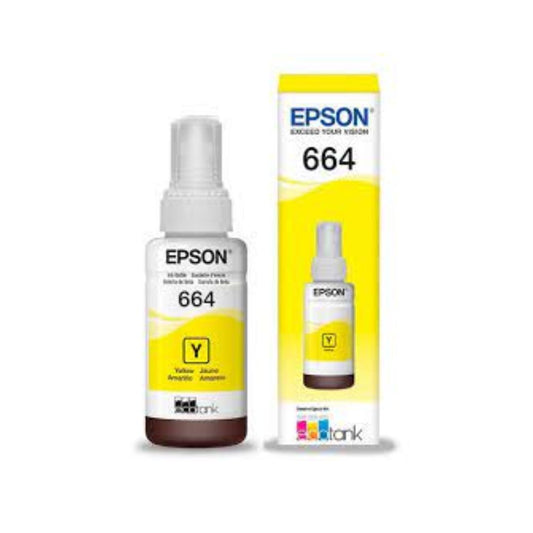 Tinta Epson 664 Yellow - T664420 YELLOW