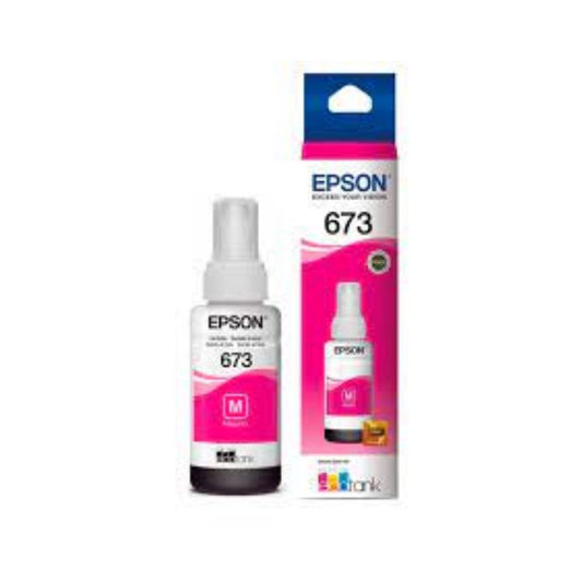 Tinta Epson 673 Magenta - T673320 MAGENTA