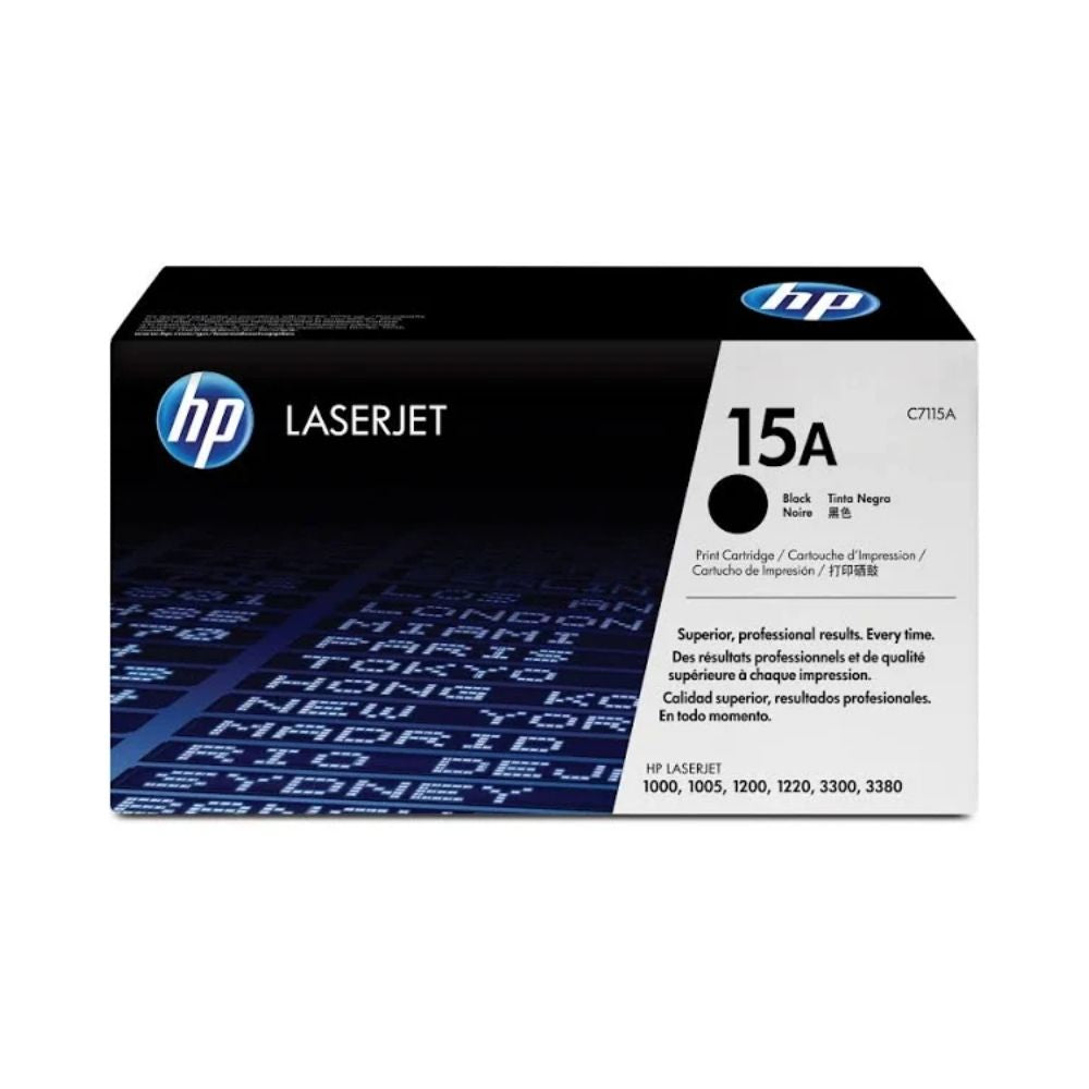 Toner Hp Laserjet 15A Black - C7115A