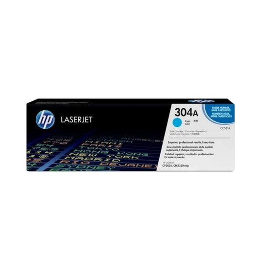 Toner Hp Laserjet 304A Cyan - CC531A