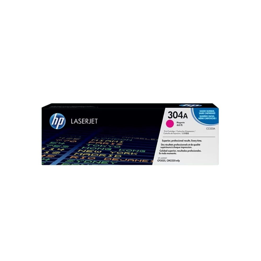 Toner Hp Laserjet 304A Magenta - CC533A