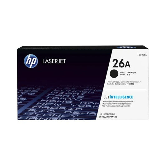 Toner Hp Laserjet 26A Black - CF226A